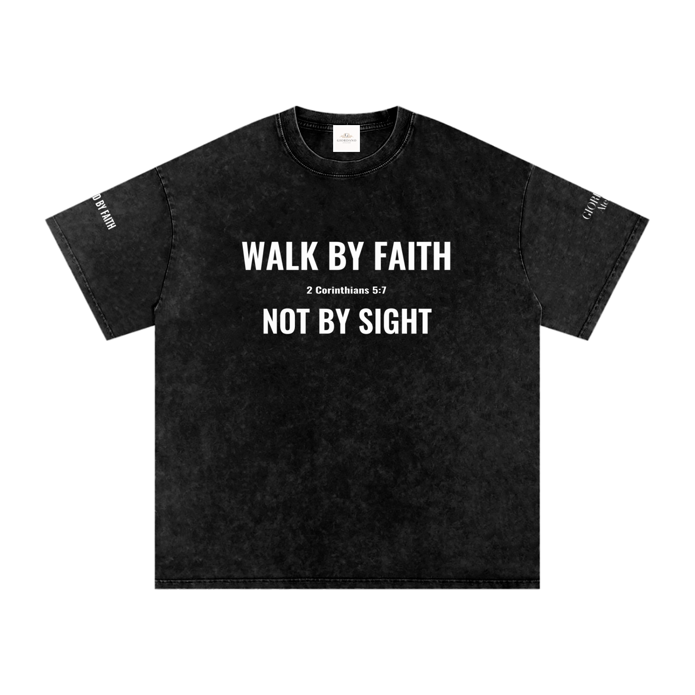 Walk By Faith Cotton Tee